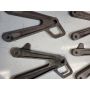 4DP Yamaha TZ250 rearset footrest hangers - LHS