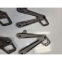 4DP Yamaha TZ250 rearset footrest hangers - LHS