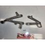 4DP Yamaha TZ250 rearset footrest hangers - pair