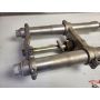 4JT Yamaha TZ125 forks yokes triple clamps #5