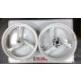 4JT Yamaha TZ125 wheels - matching front 1995 & rear 2003