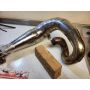 4TP Yamaha DT230 exhaust made by Pro Skill - stainless steel