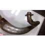 4TP Yamaha DT230 exhaust made by Pro Skill - under-slung mild steel