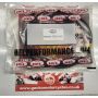 5KE Yamaha TZ250 brake lines steel braided hoses HEL