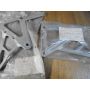 NF4 Honda RS125 rearset footrest hangers NF4-50630-770 & 50640