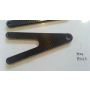 NX4 Honda RS125 rearsets carbon fibre left & right