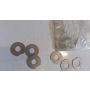 NX4 Honda RS125 sprocket carrier shims 0.9 mm
