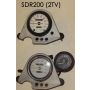 2TV Yamaha SDR200 clocks with rev counter