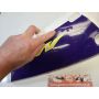 VJ23 Suzuki RGV250 seat panel cowl purple right side