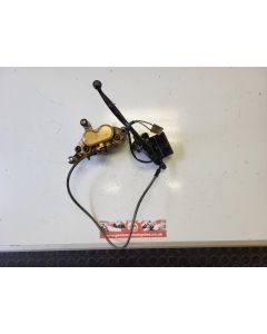 1KT 2MA Yamaha TZR250 front brake master cylinder caliper hose