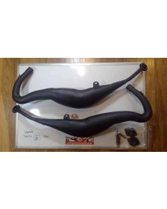 1KT 2MA Yamaha TZR250 Ishii race exhausts & collars