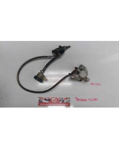 1RK 2KM Yamaha TZ250 rear brake caliper, master cylinder link arm rod
