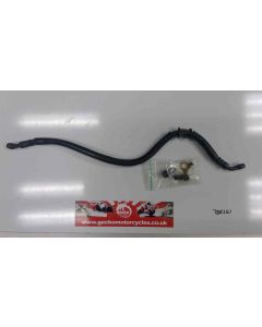 2YK Yamaha TDR250 rear brake hose and fittings