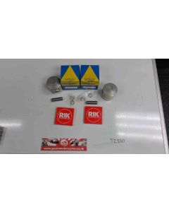 3G3 Yamaha TZ350 Mitaka pistons RIK rings pins circlips little end bearings