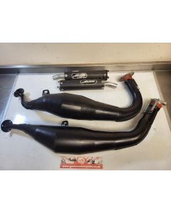 3XV Yamaha TZR250 exhausts Ox Jackal CRS Super series carbon #6