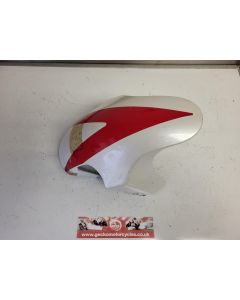 3XV Yamaha TZR250 mudguard white with red decal shortened