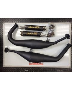 3XV Yamaha TZR250 exhausts Ox Jackal RS carbon #1