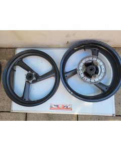 3XV Yamaha TZR250 wheels front & rear 3x17 4.5x17 disc #2