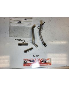 4DP Yamaha TZ250 fairing stays brackets #1