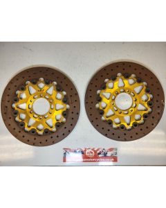 4DP Yamaha TZ250 discs front BSE gold cast iron 280 mm