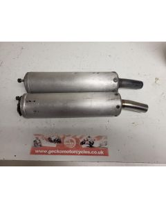 59W Yamaha TZ250 end can 2 bolt fixing 250 mm length