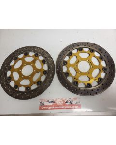 5KE Yamaha TZ250 front Fujico brake discs 298 mm 4TW #4