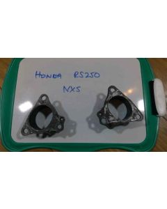 NX5 Honda RS250 exhaust stubs flanges manifolds