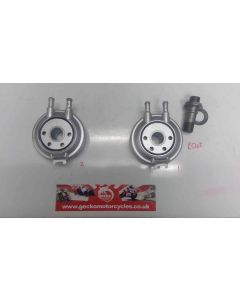 RC45 Honda RVF750 oil water cooler race kit HRC