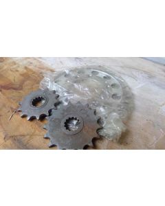 TZ250 TZ350 Yamaha gearbox and rear wheel sprockets